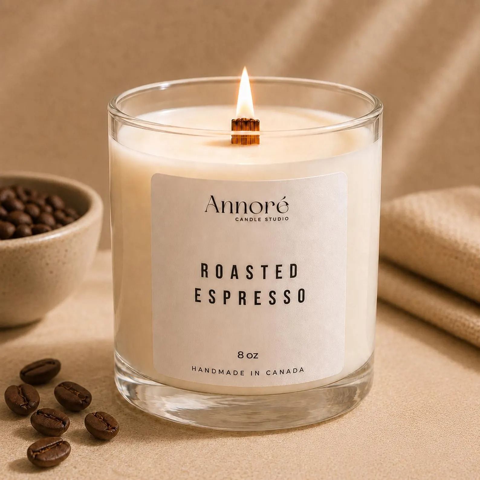 Roasted Espresso žvakė su medine dagtimi